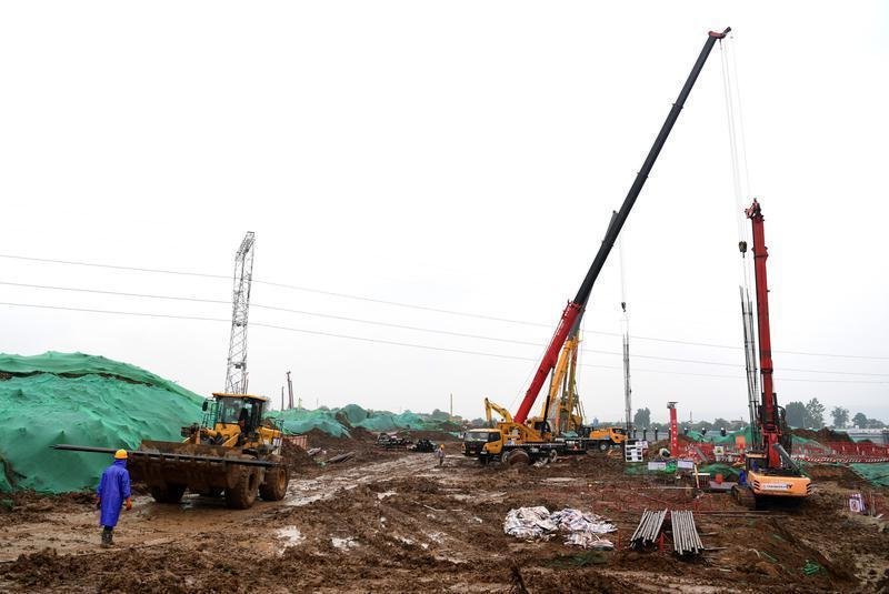 西安东站站房工程正式开工建设