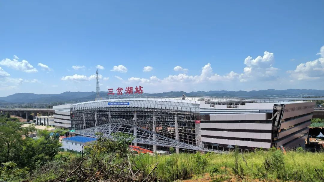 9座站房主体完工！四川这条高铁迎重要进展