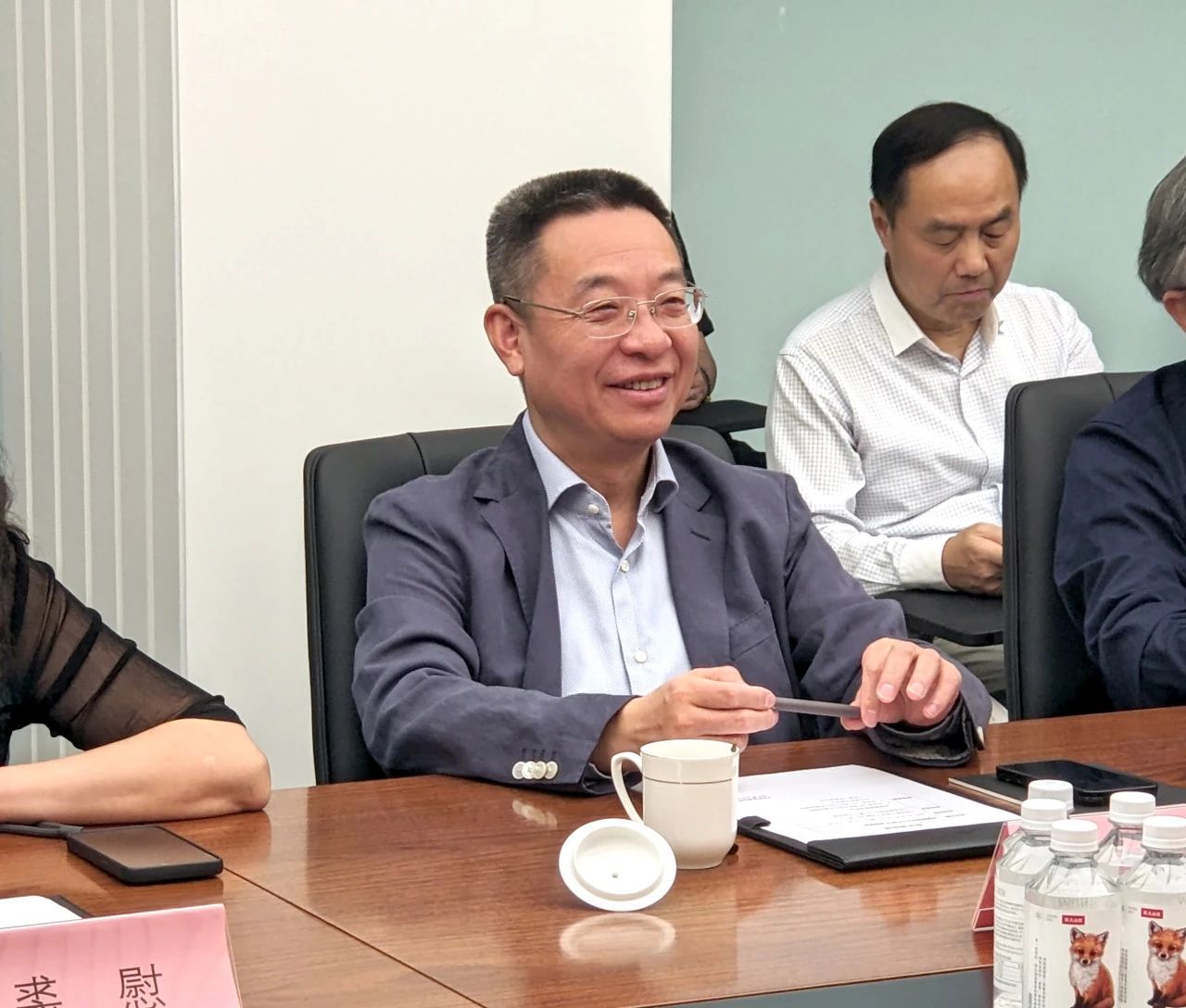 上海：华建集团党委副书记夏冰参加北外滩91街坊项目工作推进会