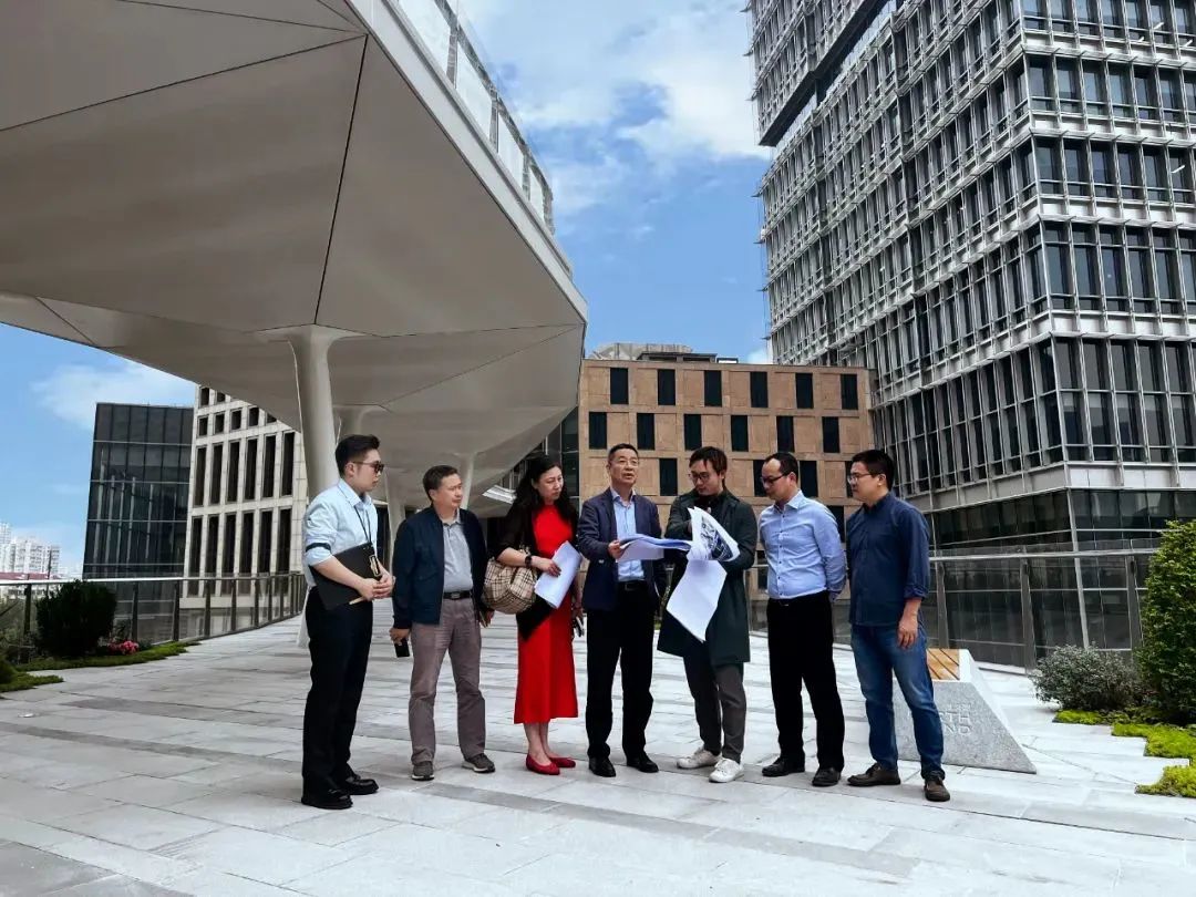 上海：华建集团党委副书记夏冰参加北外滩91街坊项目工作推进会