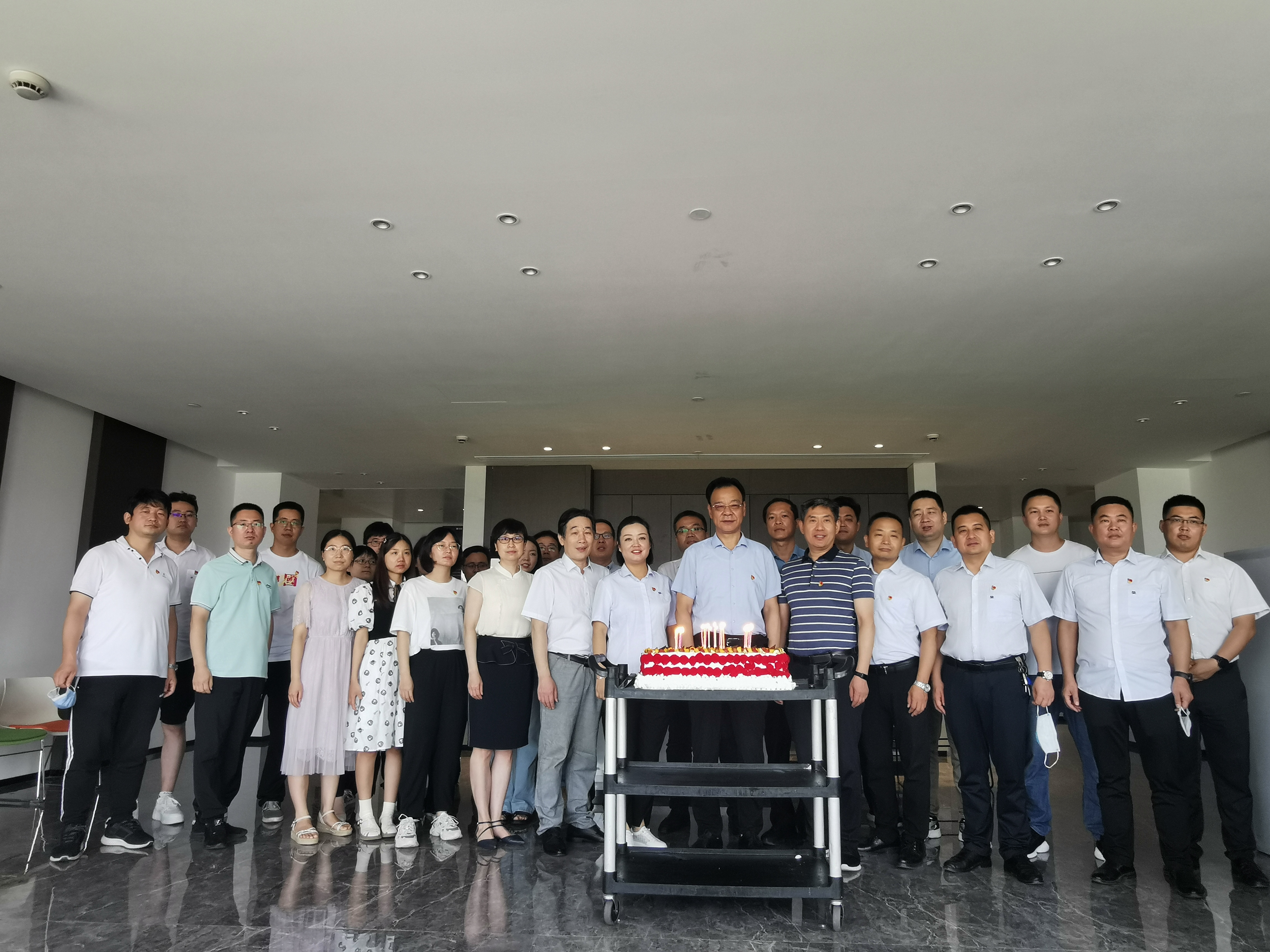 喜迎二十大， 永远跟党走——国机中兴公司举办庆祝中国共产党成立101周年主题党日活动
